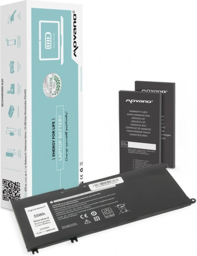 Batéria Movano 33YDH pre Dell Inspiron 15 5587 a 7588, 3600 mAh