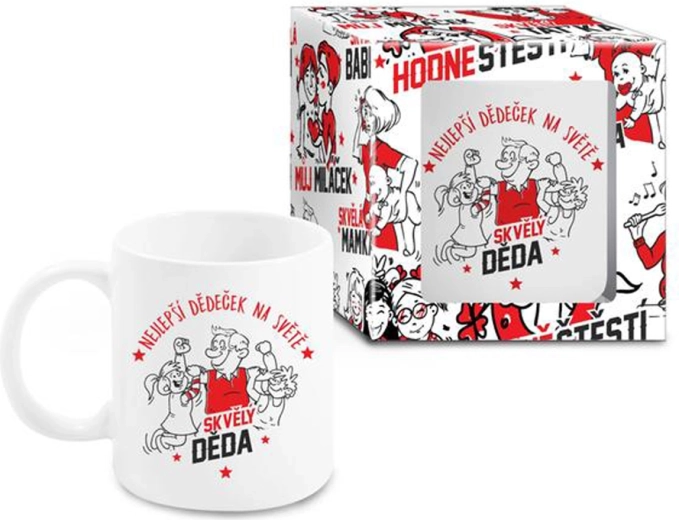 Keramický darčekový hrnček Skvelý dedo 300 ml