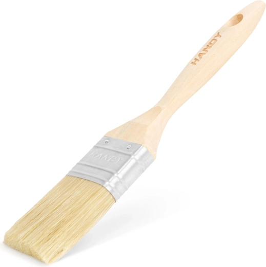 Plochý maliarsky štetec s drevenou rukoväťou 50 mm