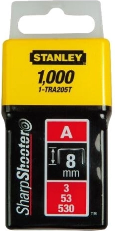 Sponky 8 mm typ A STANLEY (1000 ks)