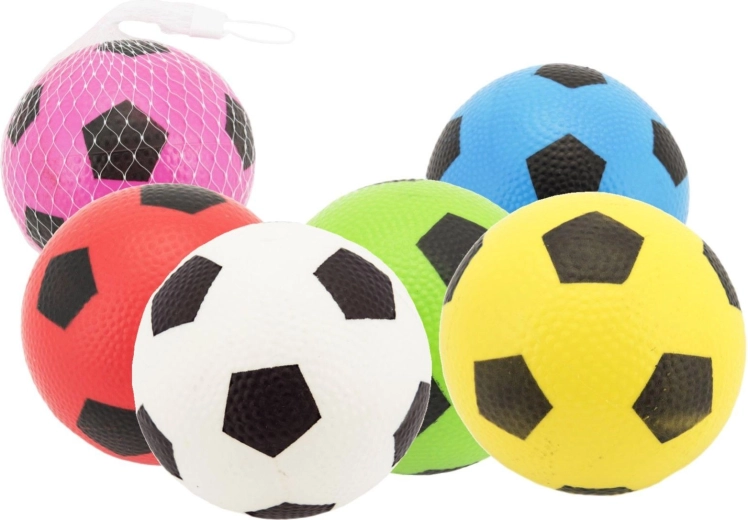 Teddies gumová futbalová lopta 12 cm – 1 kus