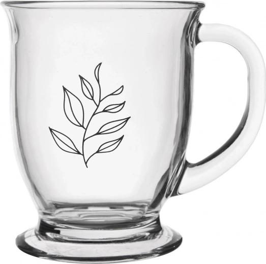 Elegantný dekor listu a nadčasový tvar