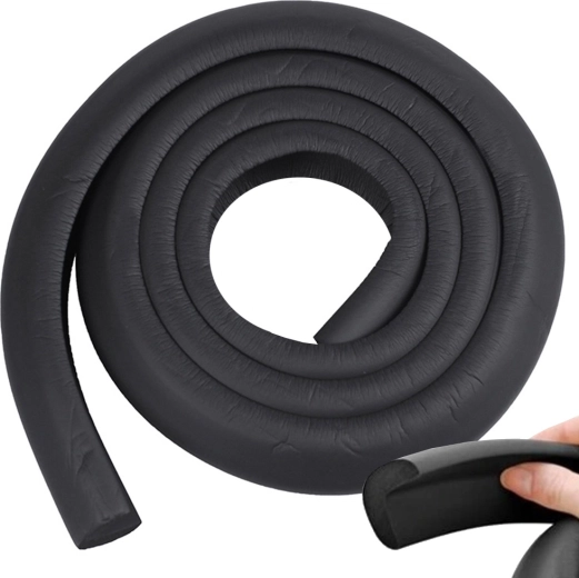 Penová ochranná páska na nábytok 2 m – čierna