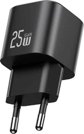Usams JC series 25 W GaN mini rýchlonabíjačka USB-C čierna