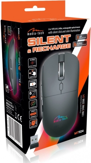 Duálne bezdrôt: Bluetooth 5.0 aj 2,4 GHz