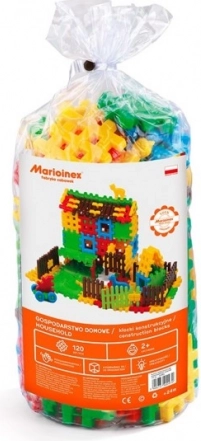 Stavebnica domácnosť – 120 dielikov v sáčku
