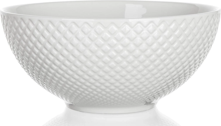 Keramická miska DIAMOND 15,4 cm biela