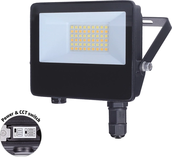 Solight LED reflektor TOP 20 W 3CCT IP65 s rýchlokonektorom
