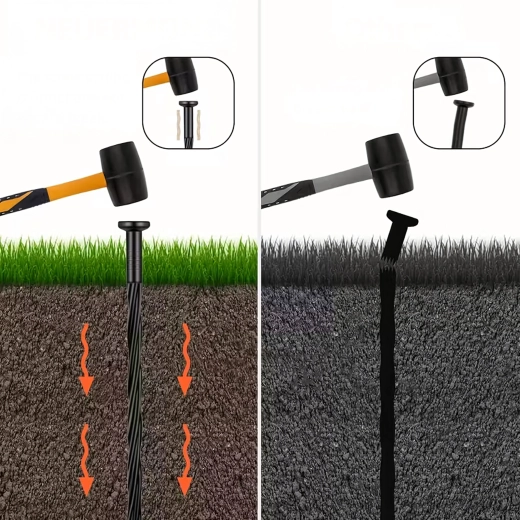 Jednoduchá inštalácia kladivom