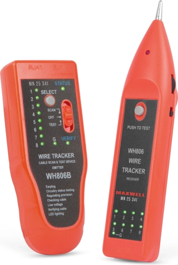 Testovanie káblov RJ11 a RJ45