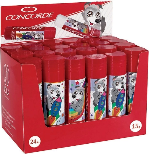 Lepidlová tyčinka CONCORDE Volfík 15 g, mix motívov