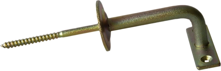 Držiak madla zábradlia Klasik žltý zinok