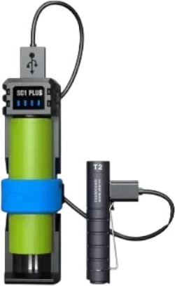 Nabíjačka akumulátorov a powerbanka USB-C Xtar SC1 Plus – 1 kus