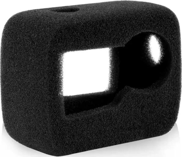 Veterná clona Puluz pre DJI Osmo Action 5 Pro/4/3 (čierna) - 1 kus