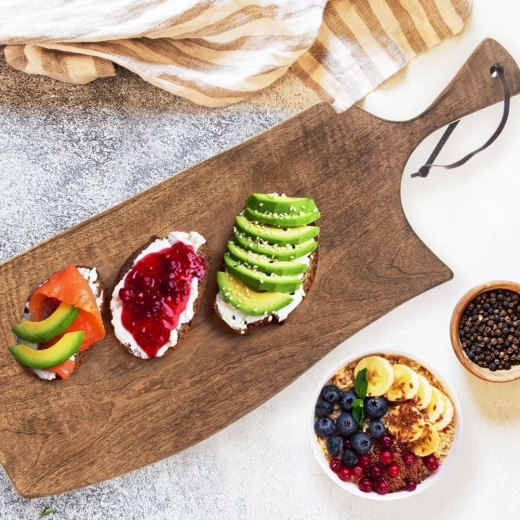 Veľkorysé rozmery na servírovanie