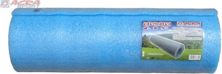 Acra penová karimatka soft modrá 180 × 50 × 1 cm - 1 kus