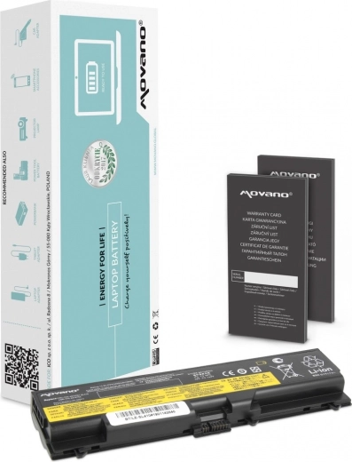 Movano batéria pre Lenovo ThinkPad T410/T420/T510 4400 mAh (48 Wh)