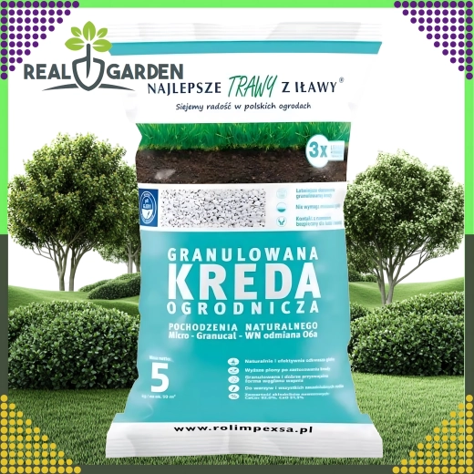 Prémiová granulovaná záhradná krieda na odkyslenie pôdy 5 kg