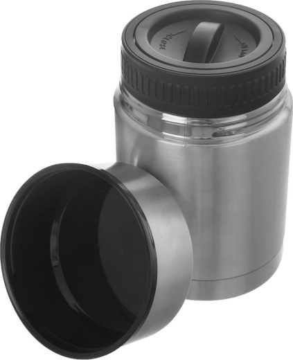 Praktické široké hrdlo a viečko ako miska