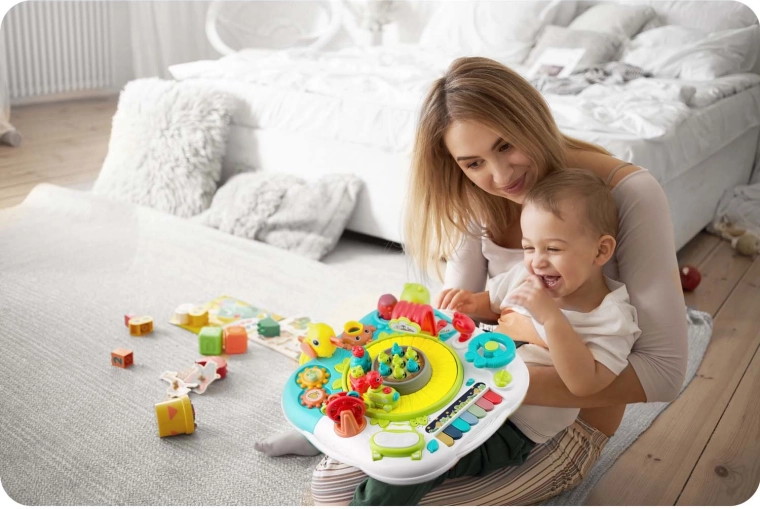 Hudba, svetlá a regulácia hlasitosti