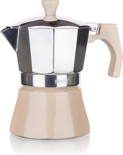 Moka kanvička CAMPI 6 šálok – slonovinová