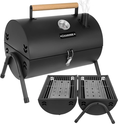 Dva rošty a dve vaničky pre rovnomerné teplo