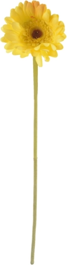 Umelá gerbera žltá 61 cm