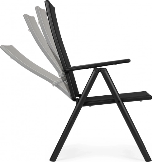 7-polohové nastaviteľné operadlo