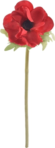 Umelý kvet vlčí mak červený 50 cm