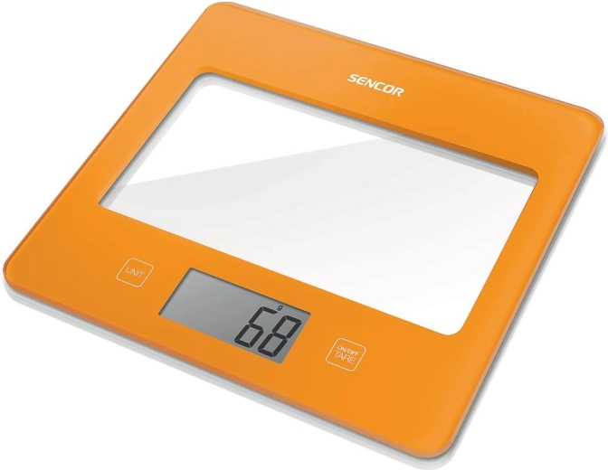 Kuchynská váha Sencor oranžová