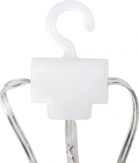 Jednoduché zavesenie vďaka integrovaným háčikom