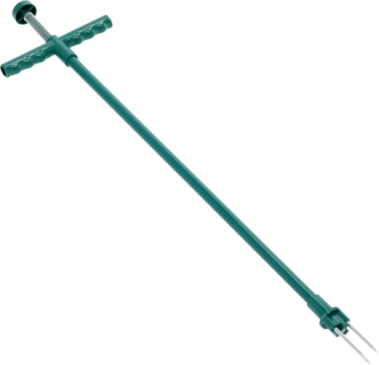 Ergonomická T‑rukoväť a pružina pre pohodlnú prácu