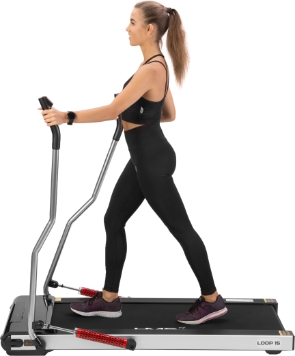 Nordic walking s pohyblivými madlami