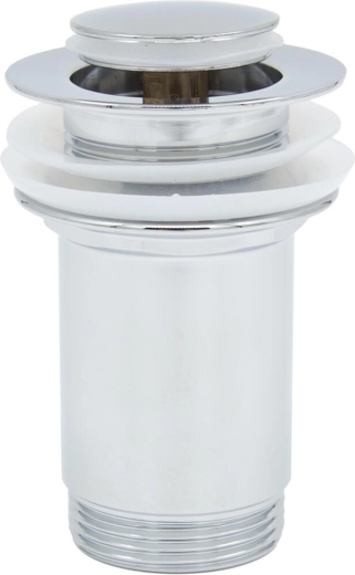 Umyvadlová výpusť CLICK-CLACK 5/4, malá, chróm