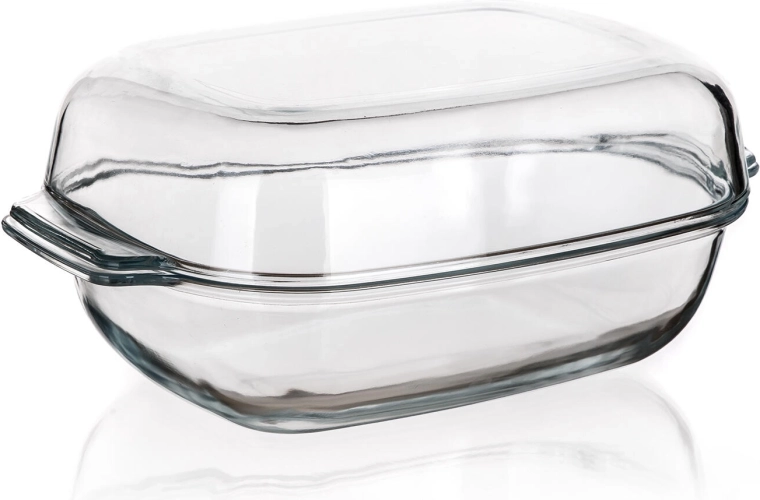 Sklenený pekáč s vekom CASEO 5,7 l