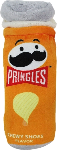 Pringles pískacia hračka pre psov žltá