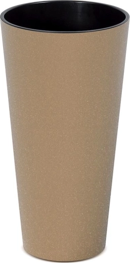 Kvetináč Tubus Slim Eco Wood 20 cm – prírodný naturo