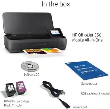 Hp officejet 250 mobilná all‑in‑one tlačiareň