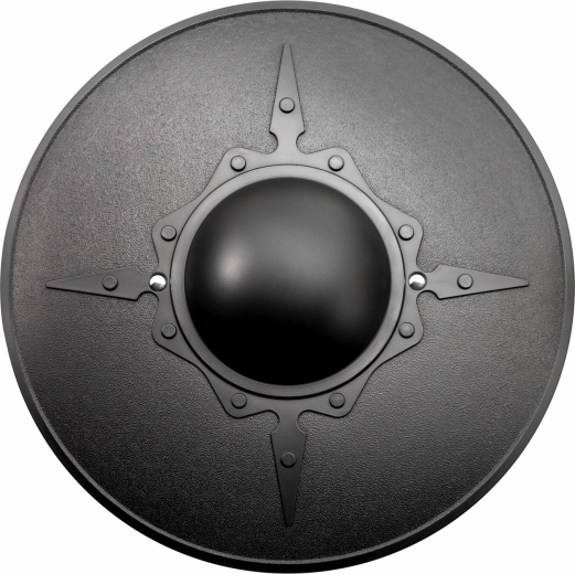 Tréningový štít Soldier’s Targe 48,3 cm – čierny polypropylén