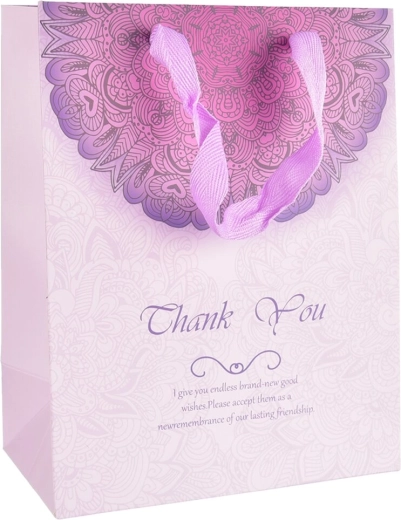 Darčeková taška Thank You 18 × 10 × 23 cm