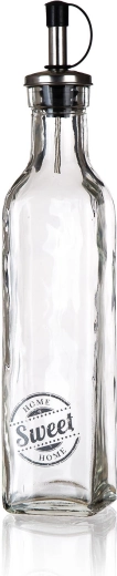 Sklenená fľaša na olej 500 ml SWEET HOME