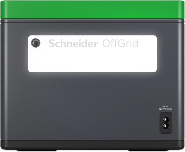 Prenosná napájacia stanica Schneider Electric OffGrid 500 (517 Wh), sínus, 2x Schuko