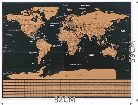 Veľký formát 82 × 59 cm pre výraznú dekoráciu