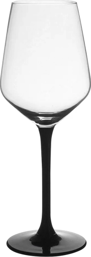 RUBIN Black súprava pohárov na biele víno 290 ml, 6 ks