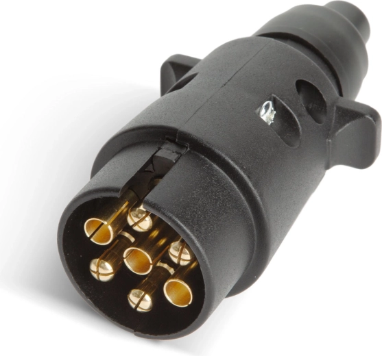 7-pólová zástrčka konektora prívesu 12 V