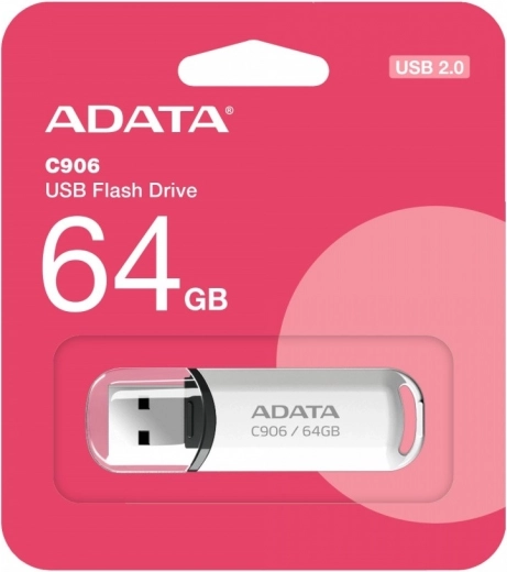 ADATA Pendrive C906 64GB USB2.0 biely