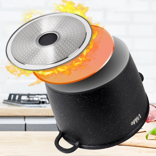 Rovnomerný ohrev a kompatibilita s indukciou