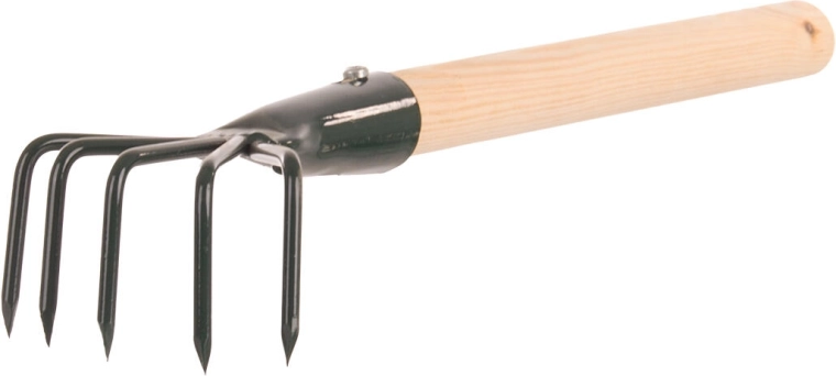 Profi záhradný drapák s násadou 27 cm, 5 hrotov