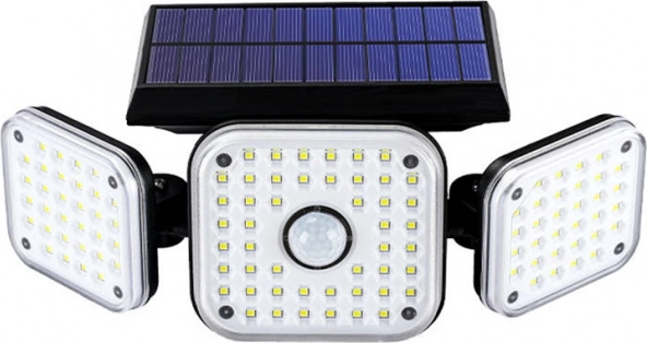 Solárna lampa Superfire s pohybovým senzorom 22W