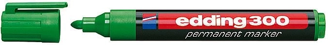Edding 300 zelený priemyselný popisovač